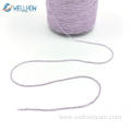 100% Polyester Chenille Yarn with Silver Thread